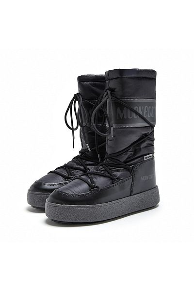 MOON BOOT Mb Ltrack High Nylon WP – High Daya Silver Akyli