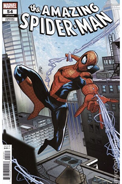 Kolektif Kitap Amazing Spider-Man (2022 7th Series) #54 Federica Mancin Cover...