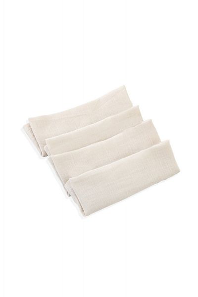 Babyjem Set 4 prosopele din muselina, BabyJem, 25x25 cm (Culoare: Somon)