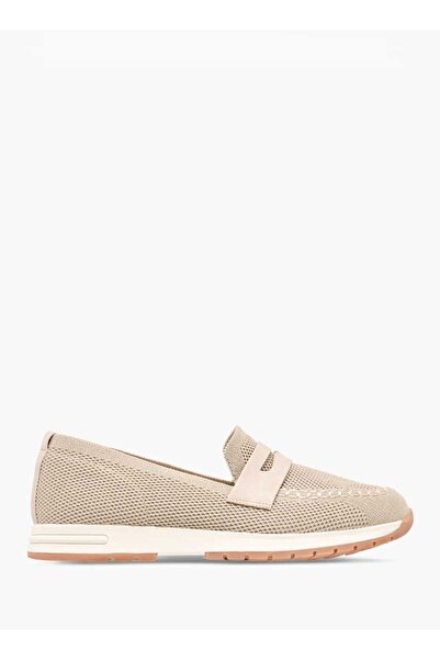 Flora Bella by Shoexpress Flora Bella Mesh Slip-On Loafers with Cutout Detail