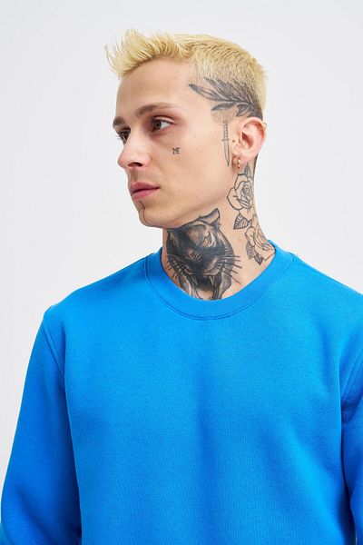 Machinist Ανδρικό φούτερ με λαιμόκοψη Basic Regular Saks