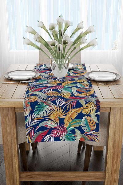 Cango Home Διακοσμητικός Ψηφιακός Εκτυπωμένος Runner Otyk1154-rn
