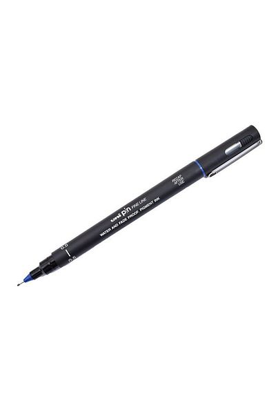 UNİ-BALL Uni-Ball 0.1 mm Blue Technical Drawing Pen (3 Units)