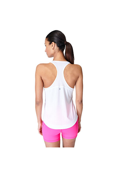 Sweaty Betty Breathe Easy Run Women's White Running Tank Top Women's Running Tank Top Sb9123-100