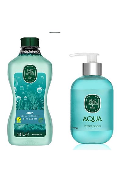 Eyüp Sabri Tuncer Eyüp Sabri Tuncer - Gluten Free Aqua Liquid Soap 1.5 Liter and 280 Milliliter
