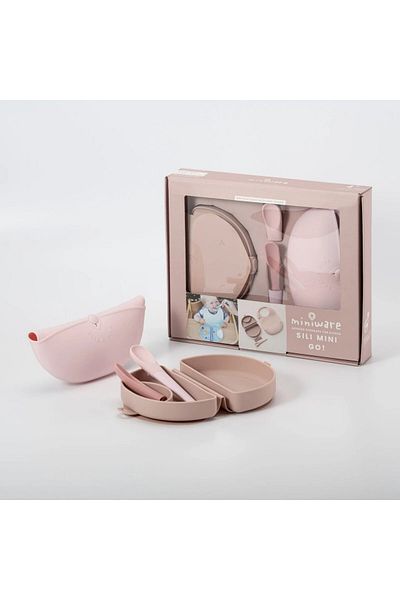 Miniware Set diversificare Miniware, 100% din materiale naturale biodegradabile, 3 piese