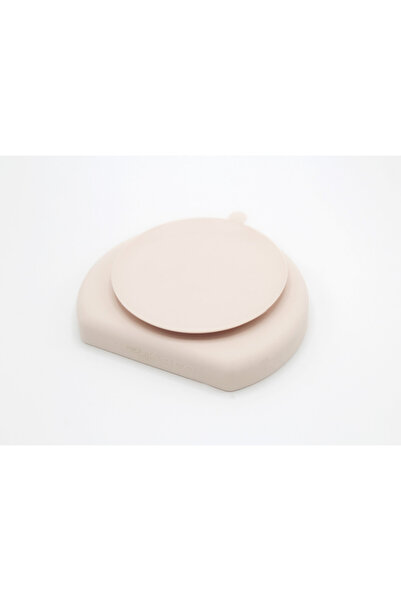 Babyjem Farfurie din silicon cu 3 compartimente pentru auto-diversificare BabyJem (Culoare: Gri)