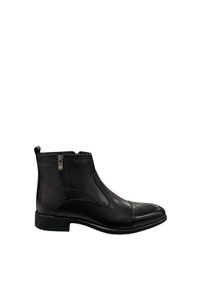 Burç Burç 02173 Ανδρικές μπότες casual από γνήσιο δέρμα (χειμώνας 24)