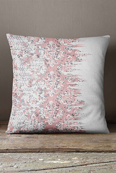 INSENSE HOME Кадиффе Babyface Рожево-біла подушка з етнічним візерунком - Cgh121