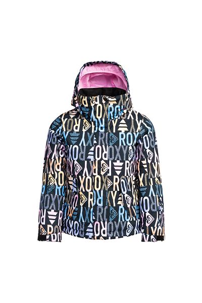 Roxy Girls Snowboard Jacket Jetty Girl Black Girls Snowboard Jacket Ergtj03164