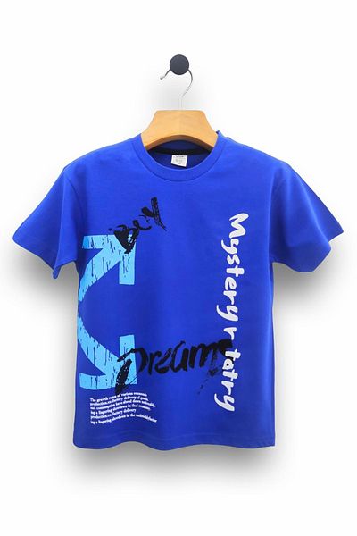 TRİLİYA Boys' Set - Comfortable T-Shirt and Sweatpants, Stylish Design