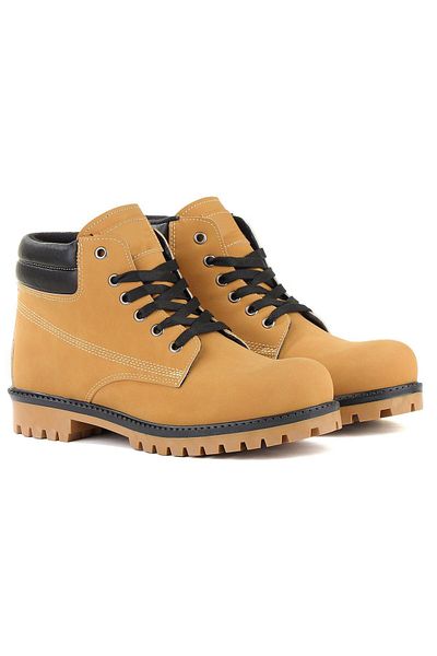 İncim Κίτρινες μπότες Unisex Nubuck Daily Cold Resistant
