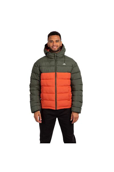 Trespass Oskar - Kids Padded Unisex Children's Green Outdoor Jacket Unisex Children's Outdoor Jacket