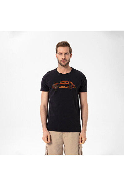 ROUTEFIELD Truth Ανδρικό Μαύρο T-Shirt ΑΝΔΡΙΚΟ T-SHIRT RFTRUTH22