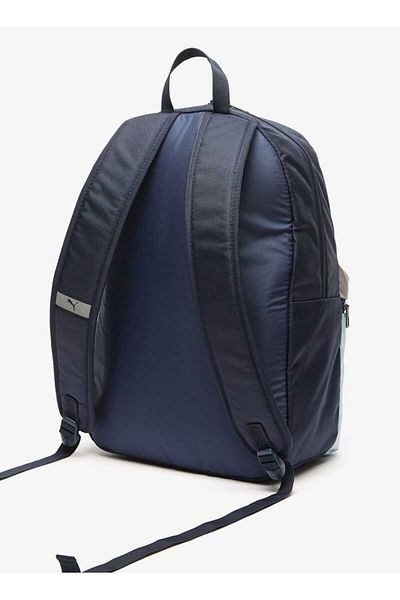 Puma Logo Detail Backpack with Adjustable Straps and Zip Closure
