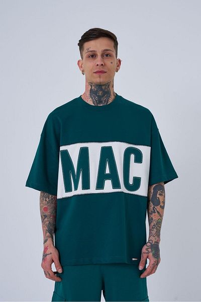 Machinist Men's MAC Blanket Oversize Petrol Green T-Shirt
