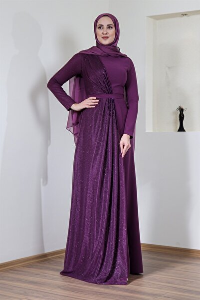 Puane Fashion Night 3750 Evening Dress Dark Rose