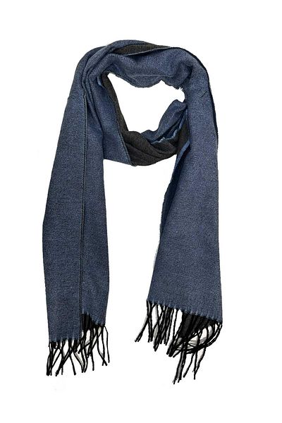 Kravatkolik Blue - Gray Double Sided Men's Cashew K623