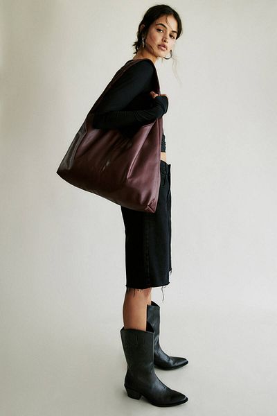 Pull & Bear Suni deri tote çanta