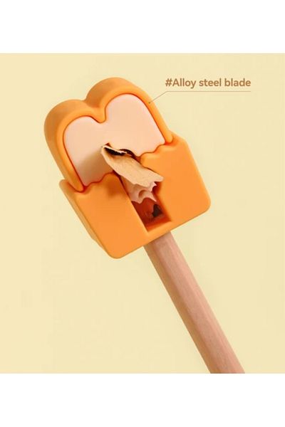 Meyra Accessories Teddy Bear Figured Pencil Sharpener Cute Figured Gift Opener Pencil Sharpener 1Pc