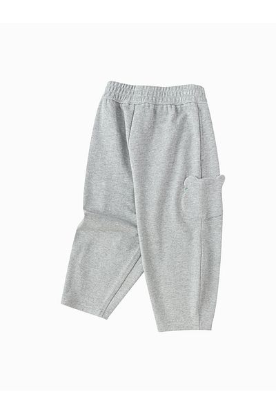 Balabala Toddler Girl Trousers|Trousers  6-7Y  Light gray
