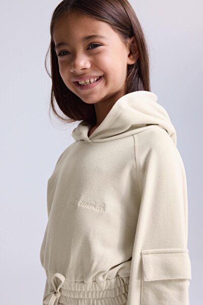 BABOKAH Sa kapuljačom Elastična haljina sa znojnim materijalom za struk