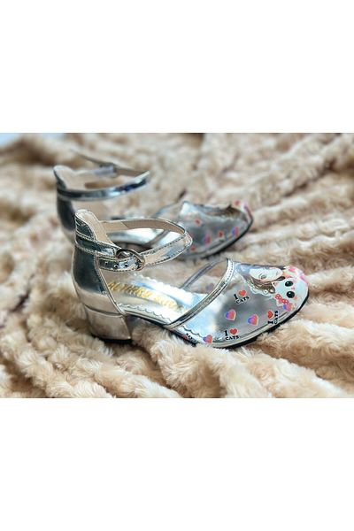 Gala Pantofi cu toc pentru copii cu imprimeu Cat & Girl