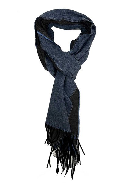 Kravatkolik Blue - Gray Double Sided Men's Cashew K623