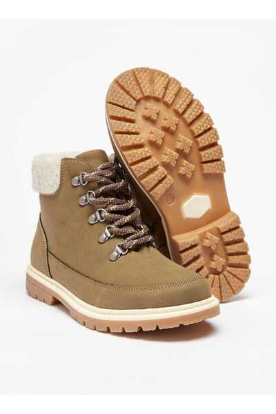 Duchini Mister Duchini Solid High Ankle Boots with Zip Closure