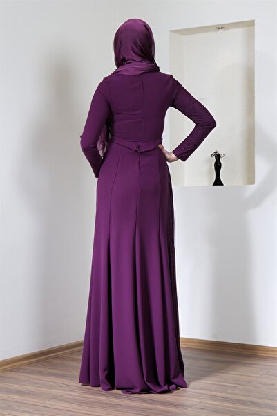 Puane Fashion Night 3750 Evening Dress Dark Rose