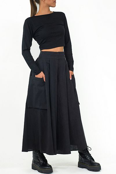 Catz Clothes Kali Black Cargo Pants