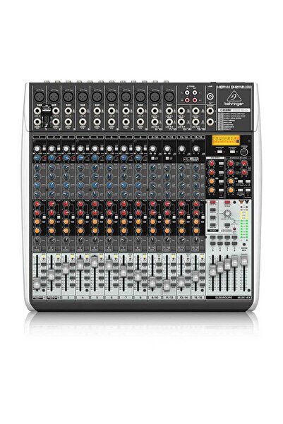 Behringer Qx2442usb 24-ın 4/2-bus Mix With Xenyx Mic Pre. & Comp. Klark Teknık Multi-fx Pro.
