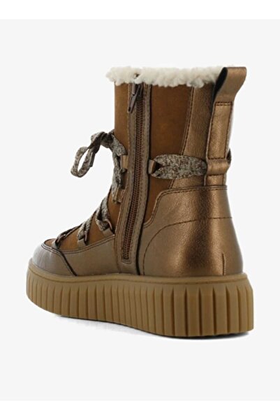 SJ Women's Panelled High Shaft Boots with Zip Closure