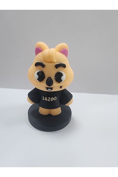 PEPİKON لعبة شخصية سطح المكتب من سلسلة Skzoo Han Quokka الجديدة