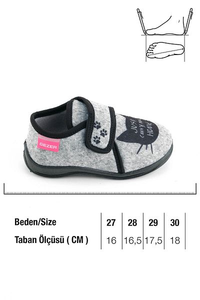GEZER Papuci de iarnă pentru fete cu velcro