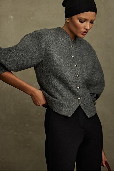 Suud Collection Smoked Gigi Waist Seated Jacket