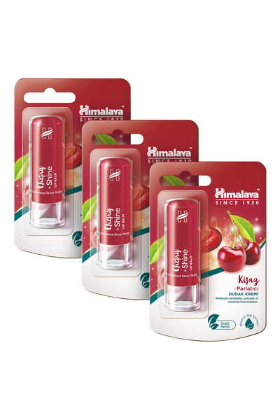 Himalaya Since 1930 Parlatıcı Dudak Bakım Kremi, Kiraz, Nemlendirici, %100 Do...