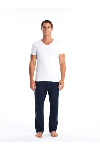 LC Waikiki Lw - V-Neck Short Sleeve Boy Undershirt