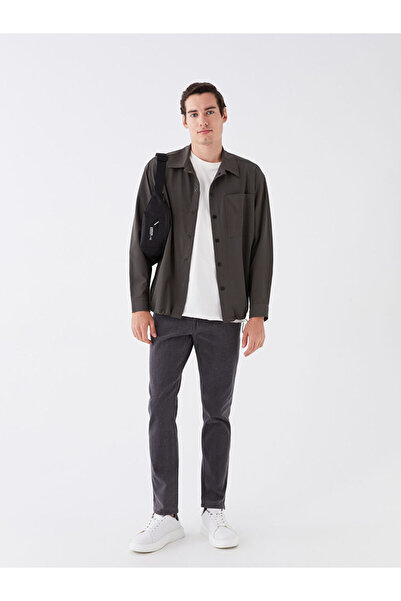 LC Waikiki Ανδρικό μακρυμάνικο πουκάμισο Cozy Fit