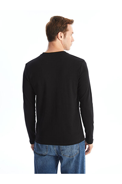 LC Waikiki Ανδρικό φούτερ με μακρυμάνικη λαιμόκοψη LCW