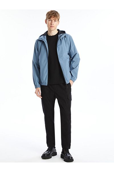 LC Waikiki Ανδρικό παλτό με κουκούλα Standard Fit