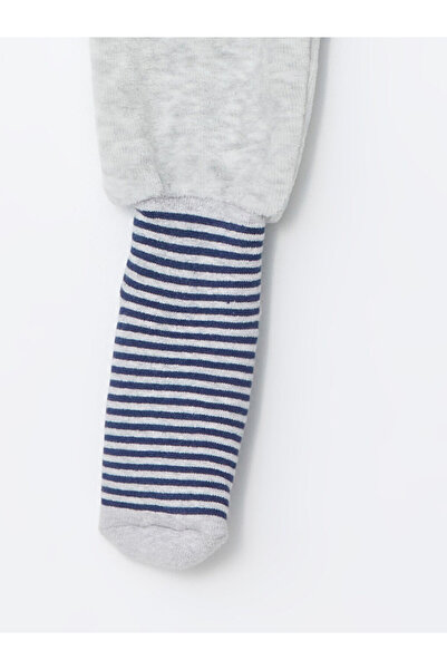 LC Waikiki Kadife Çoraplı Erkek Bebek Pijama Alt