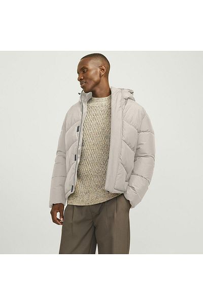 Jack & Jones Jjworld Puffer Jacket - Ρυθμιζόμενο ύφασμα