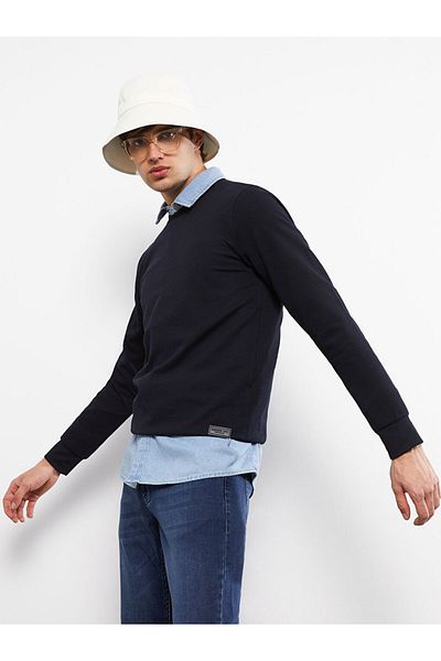 LC Waikiki Lcw Crew Neck Long Sleeve Men's Sweatshirt Fast Fashion