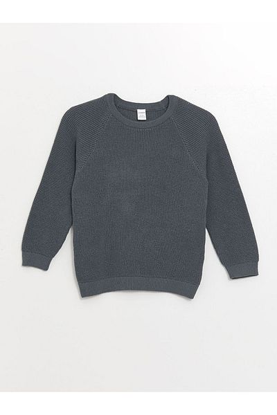 LC Waikiki Crew Neck Long Sleeve Baby Boy Knitwear Sweater