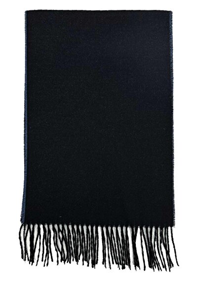 Kravatkolik Μπλε ναυτικό - Μπλε ανδρικό κασκόλ διπλής όψης K624