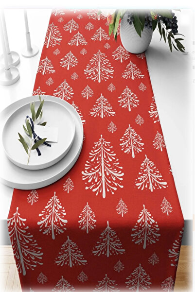 tarzınısec غطاء عداء مطبوع رقميًا بطابع رأس السنة مقاس 40x140 سم