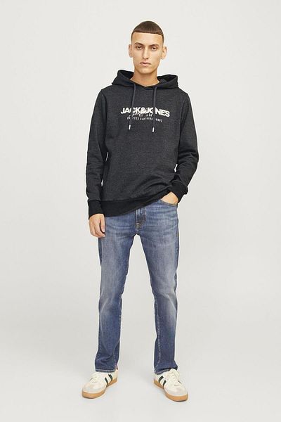 Jack & Jones Jjalvis Black Sweat Hood - 12256848