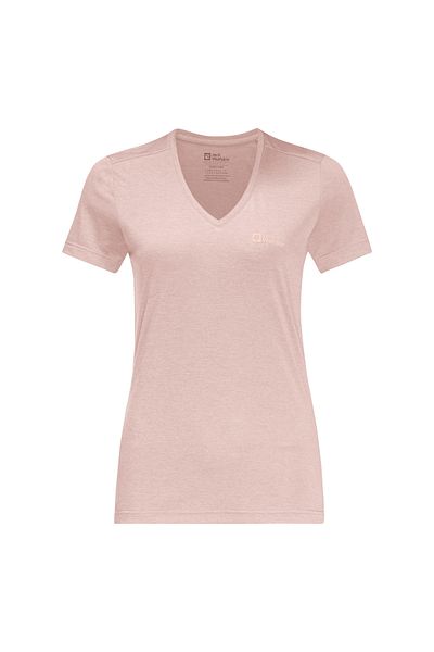 Jack Wolfskin Tricou roz pentru femei Crosstrail T Tricou pentru femei 1801693_2203