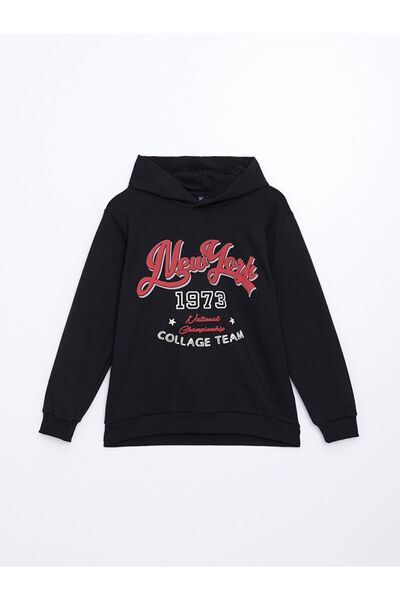 LC Waikiki Kapüşonlu Erkek Çocuk Tişört